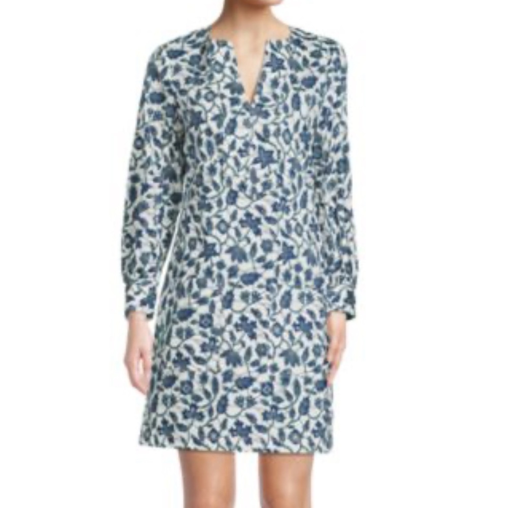 Derek Lam 10 Crosby Kasha Floral Print Shift Dress, Size 2 cotton - Picture 6 of 15